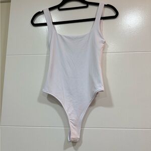 Zara White Sleeveless Bodysuit new